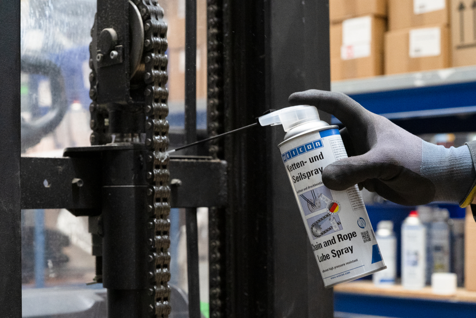 Ketting- en Kabelspray | transparant klevend smeermiddel