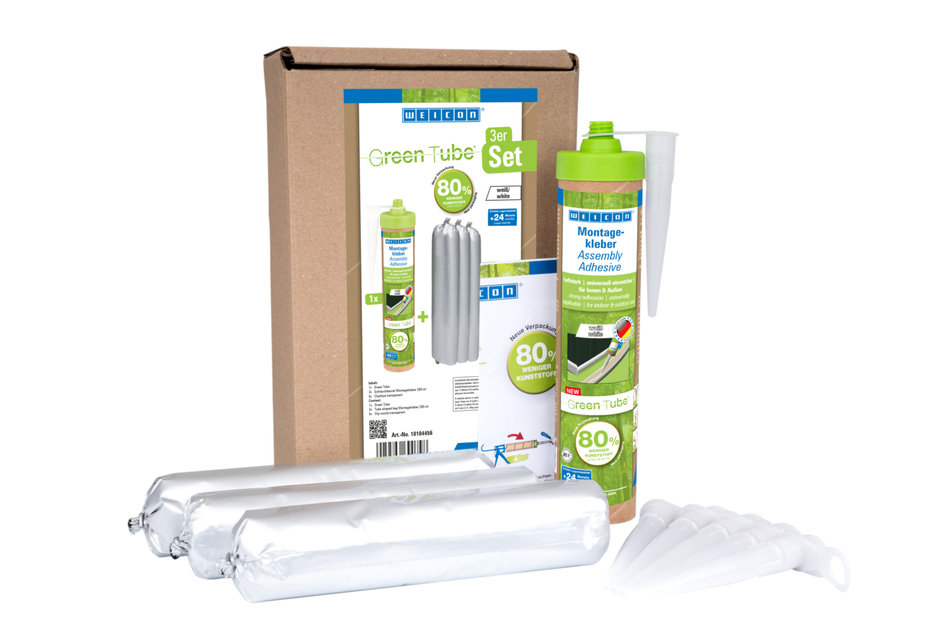 WEICON Green Tube montagelijm | Sterke universele lijm voor binnen en buiten