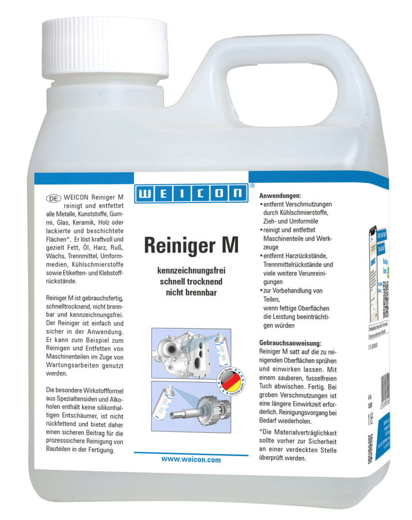 Reiniger M | Krachtige speciale reiniger, niet brandbaar