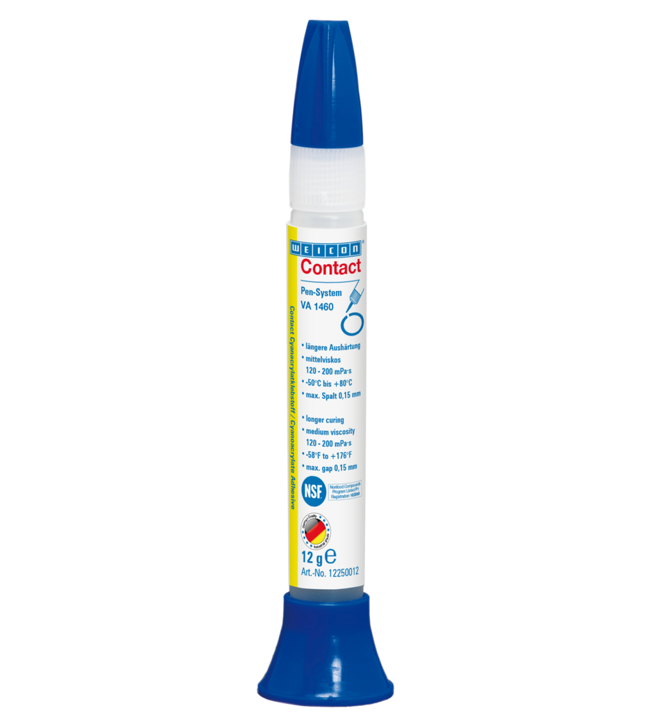 VA 1460 Cyanoacrylaatlijm | vochtbestendige snellijm met hoge viscositeit VA 1460 Cyanoacrylaatlijm | vochtbestendige snellijm met hoge viscositeit