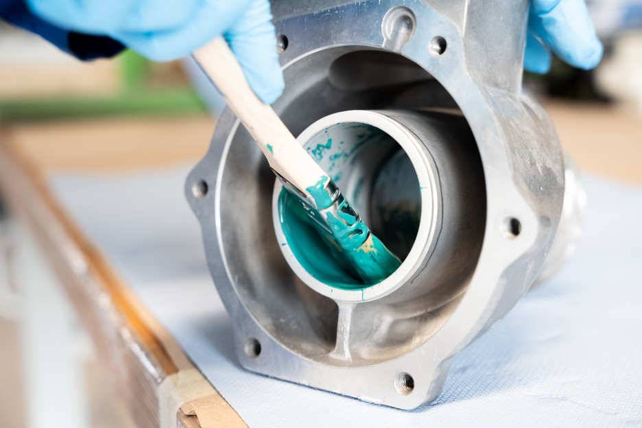WEICON GL | Mineraalgevuld epoxyharssysteem voor slijtagebescherming, met snelle uitharding