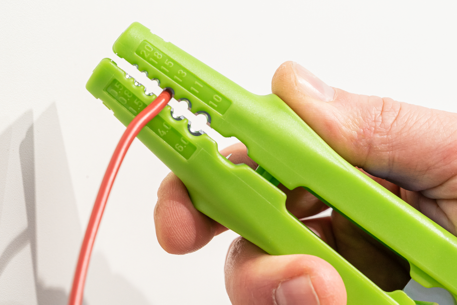 Multi-Stripper No. 400 Green Line | Duurzame stripper, multifunctionele stripper, werkbereik strippen 0,5 - 6,0 mm² / strippen 8 - 13 mm Ø