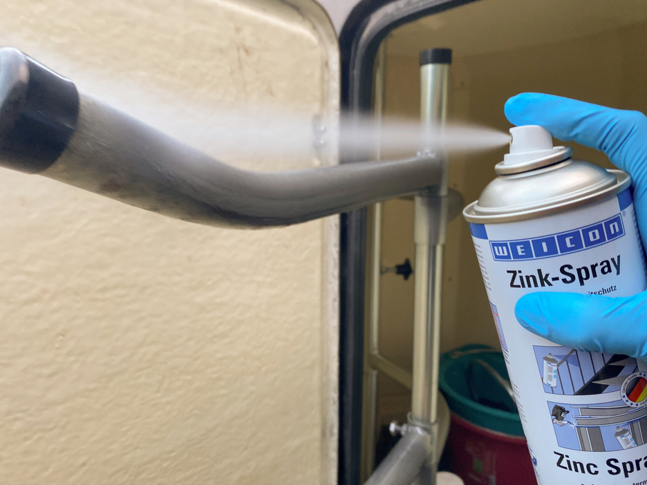 Zink-Spray | Kathodische corrosiebescherming met goedkeuring voor de voedingssector