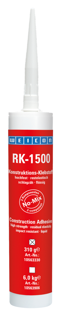 RK-1500 | Acrylstructuurlijm, vloeibare no-mix lijm