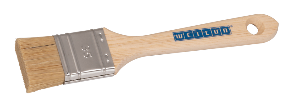 Borstel 35, kort, plat, kunststof-staal | Kwast met korte haren voor viskeuze coatings Borstel 35, kort, plat, kunststof-staal | Kwast met korte haren voor viskeuze coatings