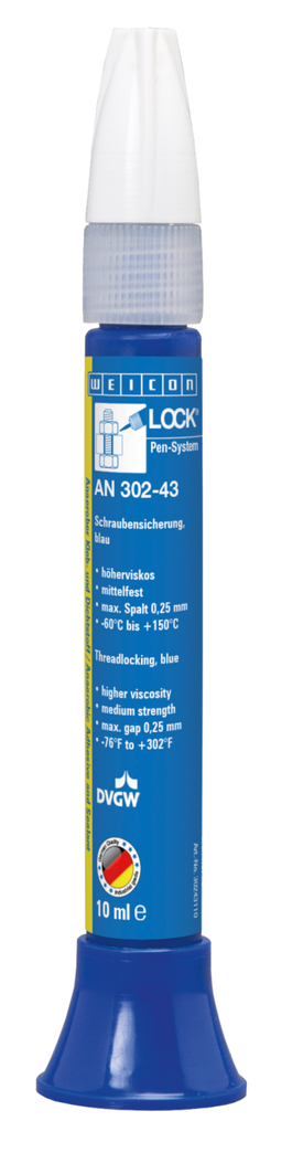 WEICONLOCK® AN 302-43 | gemiddelde sterkte, hogere viscositeit, met drinkwatergoedkeuring