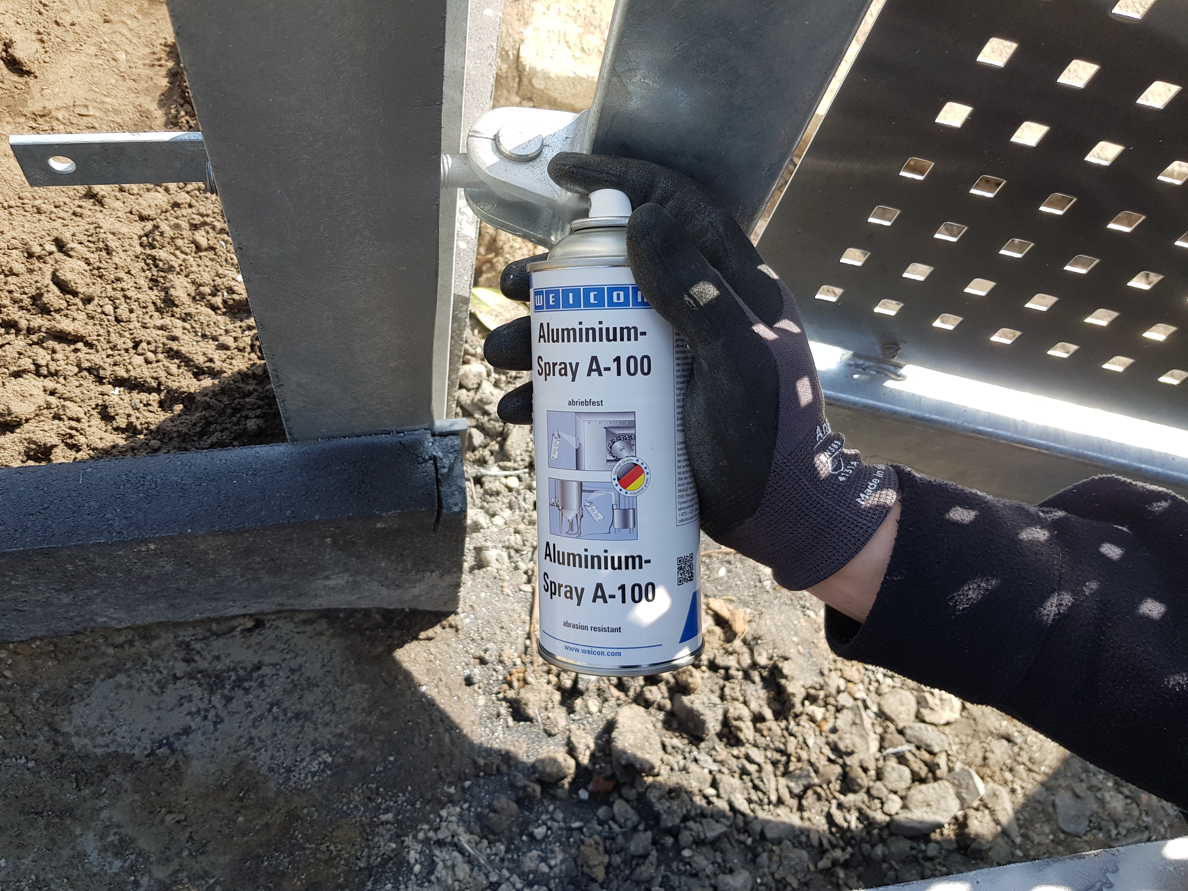 Aluminium Spray A-100 slijtvast | Slijtvaste bescherming tegen roest en corrosie