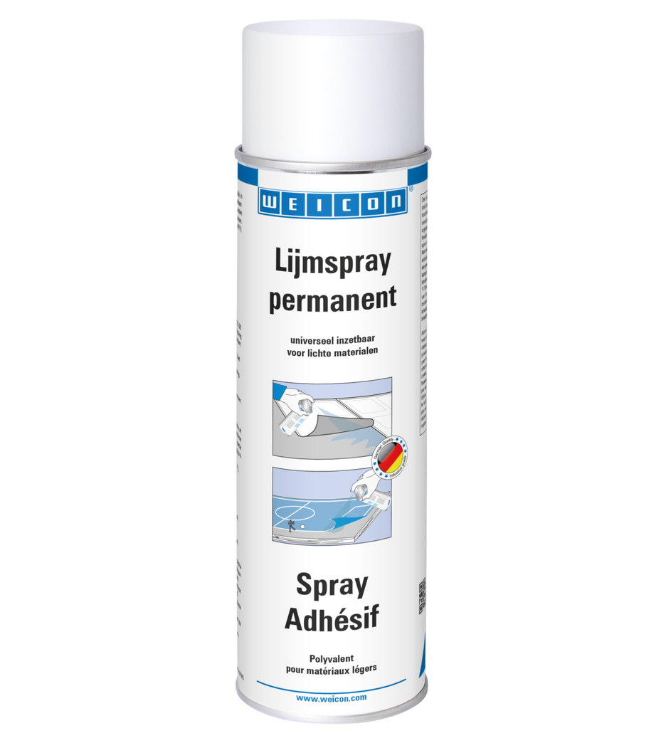Lijmspray permanent | Verspuitbare contactlijm, ideaal voor karton en papier