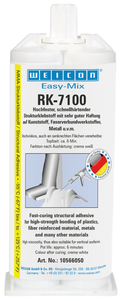 Easy-Mix RK-7100 | Acryl structurele lijm, snelle uitharding