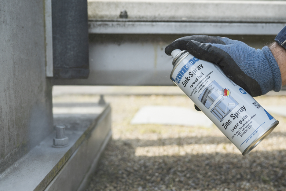 Zink Spray speciaal helder | Kathodische corrosiebescherming met goedkeuring voor de voedingssector