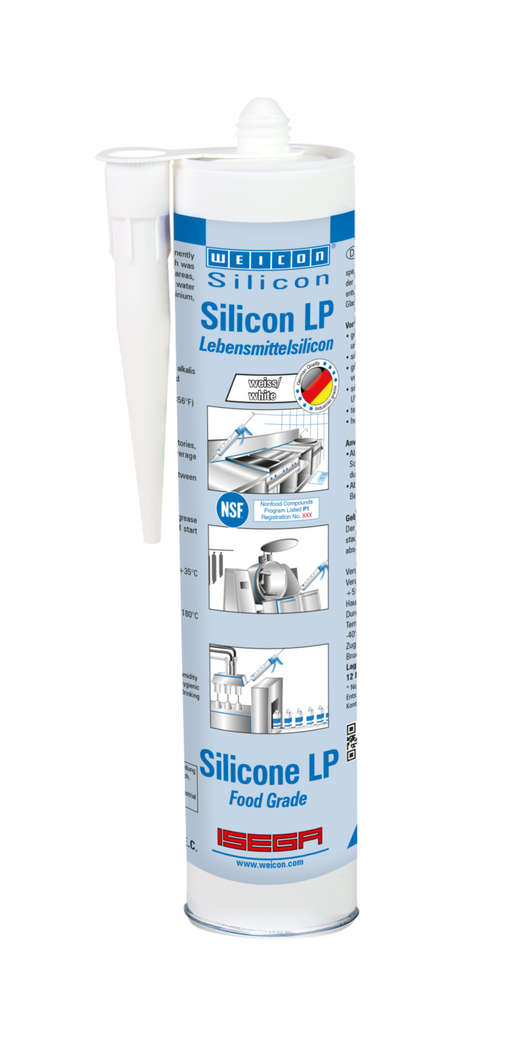 Siliconen LP | Duurzaam elastisch afdichtingsmiddel voor drinkwater- en voedseltoepassingen