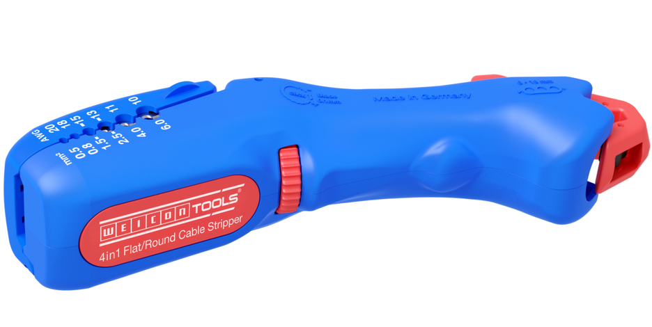 Platte en ronde kabelscharen | voor alle gangbare platte kabels tot een breedte van 18 mm en alle gangbare ronde kabels met een diameter van 6-13 mm