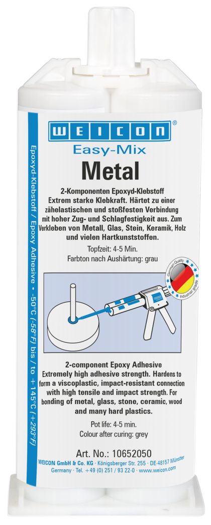 Easy-Mix Metal | Epoxylijm voor het verlijmen van metalen onderdelen