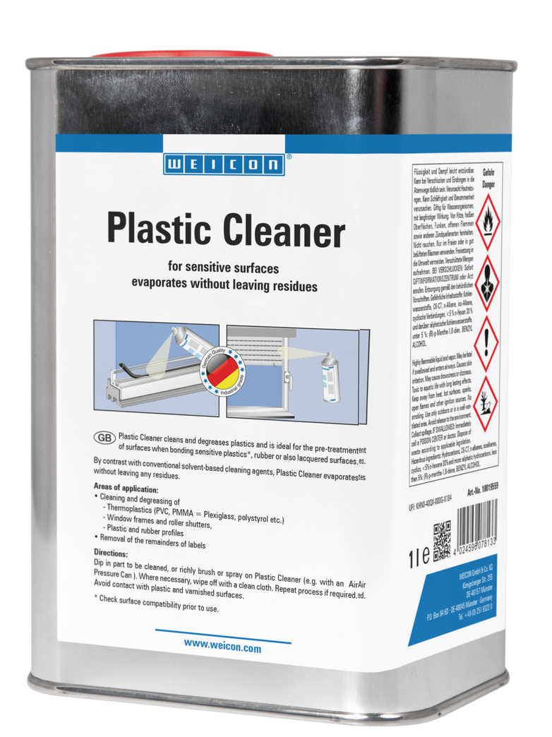 Plastic Cleaner | Reiniger voor kunststof, rubber en gepoedercoate materialen