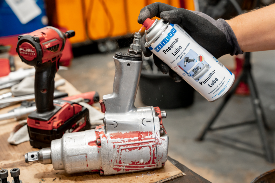 Pneuma-Lube | Smeer- en onderhoudsolie voor pneumatisch gereedschap