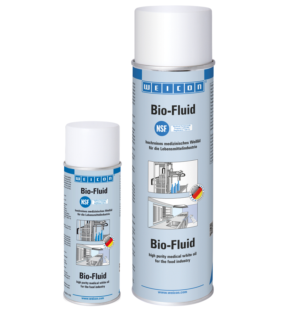 Bio-Fluid | Smeer- en onderhoudsolie voor de voedingsmiddelensector NSF H1