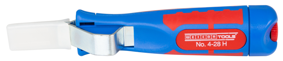 Kabelmesser No. 4 - 28 H | with 2C handle including hook blade and protective cap, working range 4 - 28 mm Ø Kabelmesser No. 4 - 28 H | with 2C handle including hook blade and protective cap, working range 4 - 28 mm Ø