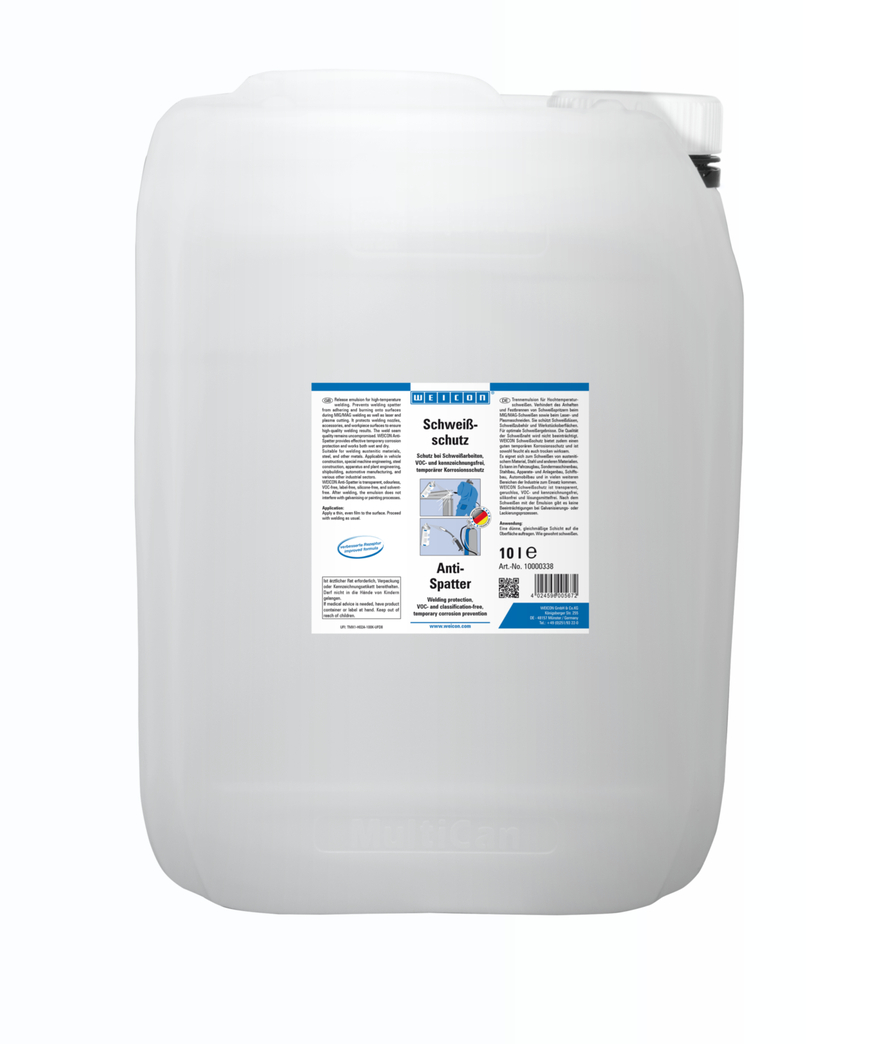 Anti-Spatter | VOC- en etiketteringsvrije bescherming voor laswerkzaamheden