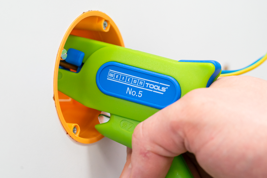 Striptang No.5 Green Line | Automatische triptang voor alle gangbare flexibele en massieve draden (0,2 – 6,0 mm²)