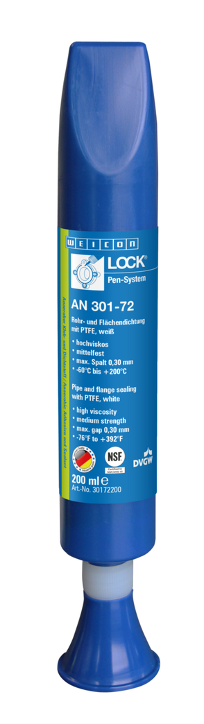 WEICONLOCK® AN 301-72 | met PTFE, gemiddelde sterkte, bestand tegen hoge temperaturen
