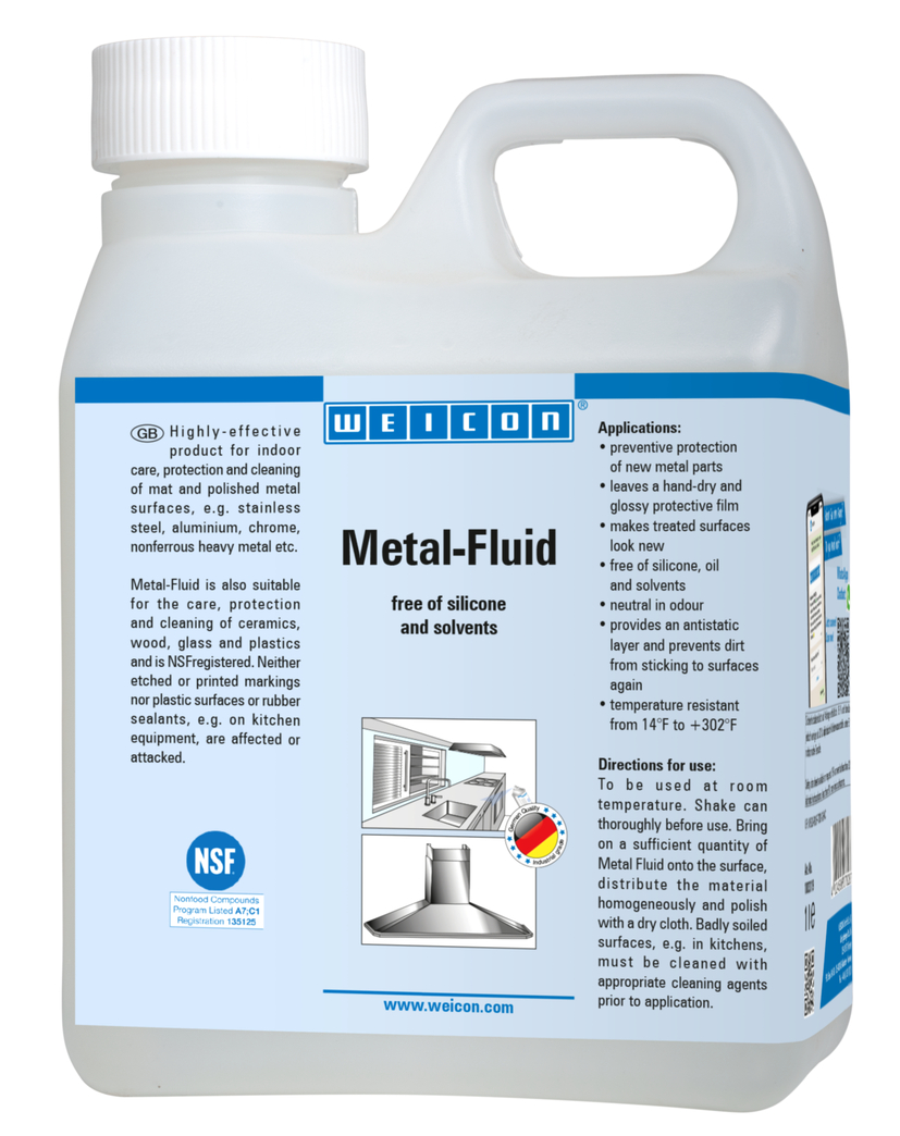 Metal-Fluid | Oplosmiddelvrije onderhouds- en beschermingsemulsie voor metalen