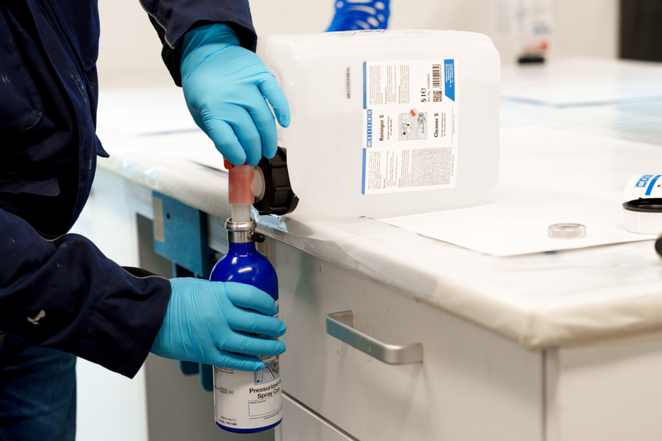 Druklucht Spray Systeem WSD 400 | Navulbaar
