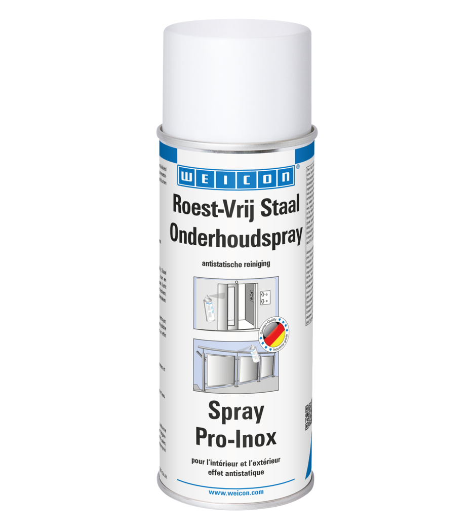 Roestvrij-Staal Onderhoudsspray | Reinigings-, beschermings- en onderhoudsolie voor roestvrij staal