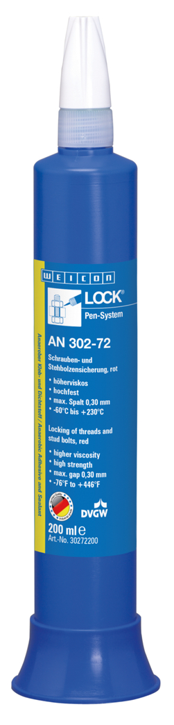 WEICONLOCK® AN 302-72 | Hoge sterkte, hoge viscositeit, met drinkwatergoedkeuring