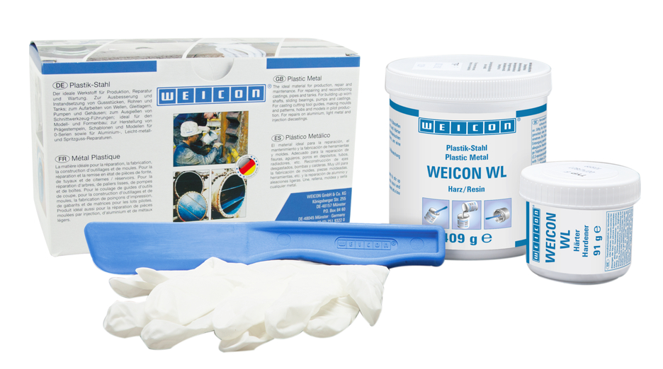 WEICON WL | Keramisch gevuld epoxyharssysteem voor hoge slijtagebescherming