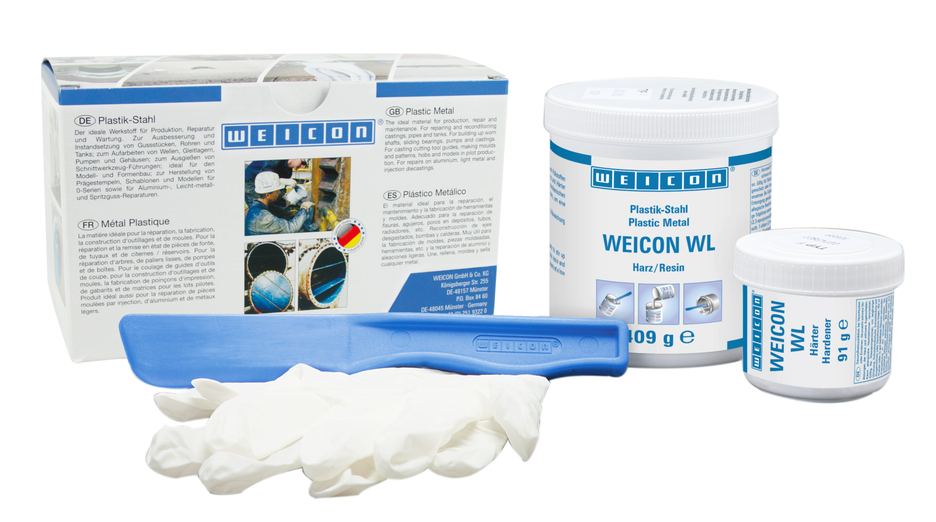 WEICON WL | Keramisch gevuld epoxyharssysteem voor hoge slijtagebescherming WEICON WL | Keramisch gevuld epoxyharssysteem voor hoge slijtagebescherming