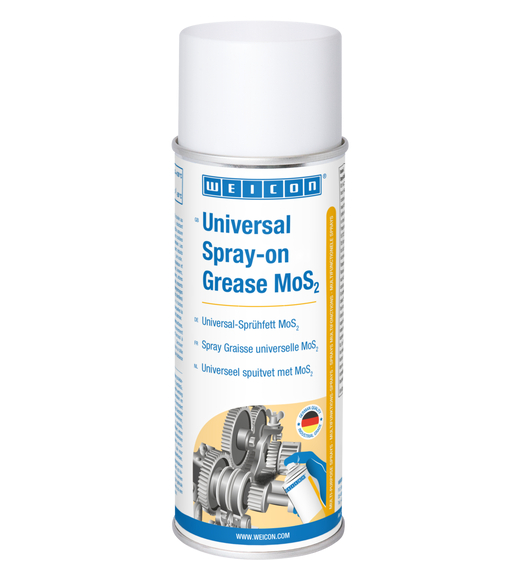 Universeel spuitvet met MoS2 | Langdurige smering met hoge adhesie