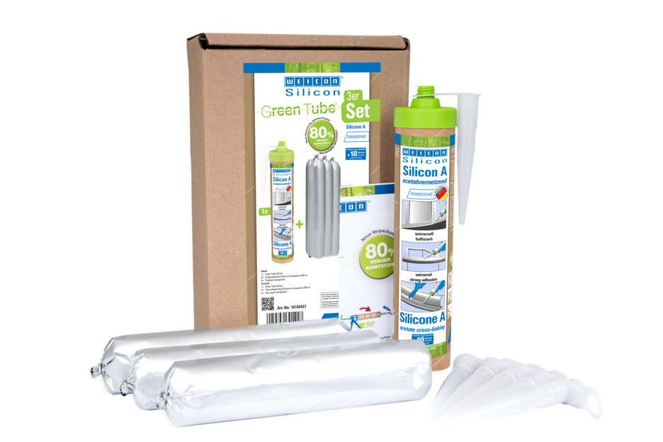 Siliconen A | acetaat-crosslinking en schimmelwerende afdichtingskit