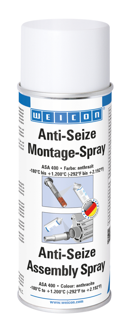 Anti-Seize Standaard ASA 400 | Montage spray met smeermiddel en losmiddel Anti-Seize Standaard ASA 400 | Montage spray met smeermiddel en losmiddel