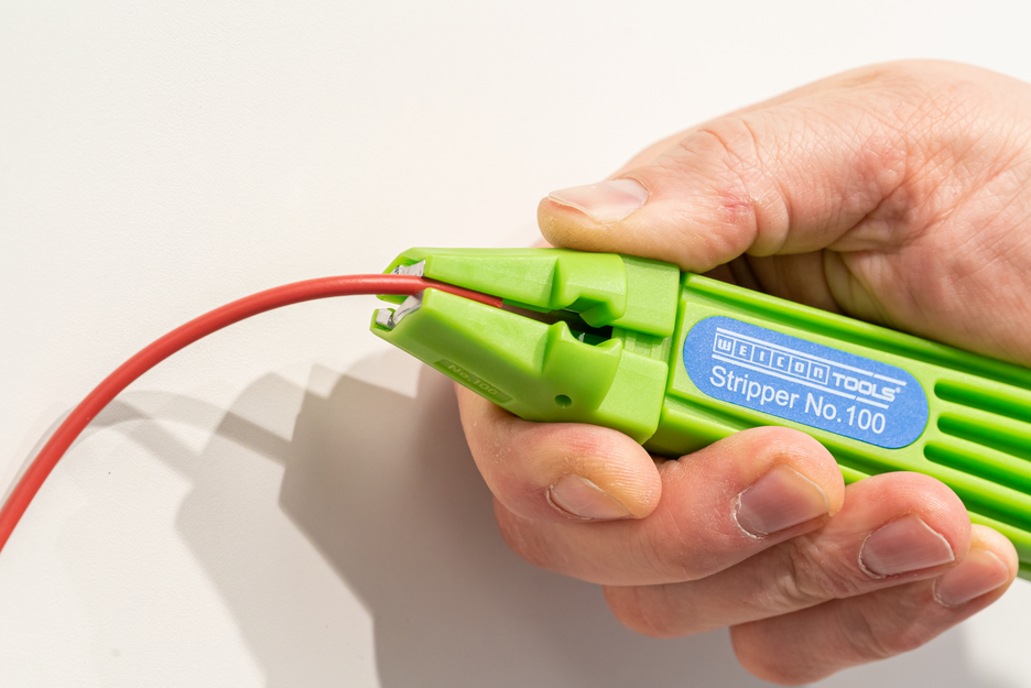 Quadro stripper No. 100 Groene lijn | Duurzaam afbijtgereedschap I Multifunctionele afbijtgereedschap I Werkbereik afbijt 0,5 - 16 mm² I Afbijt 4 - 13 mm Ø