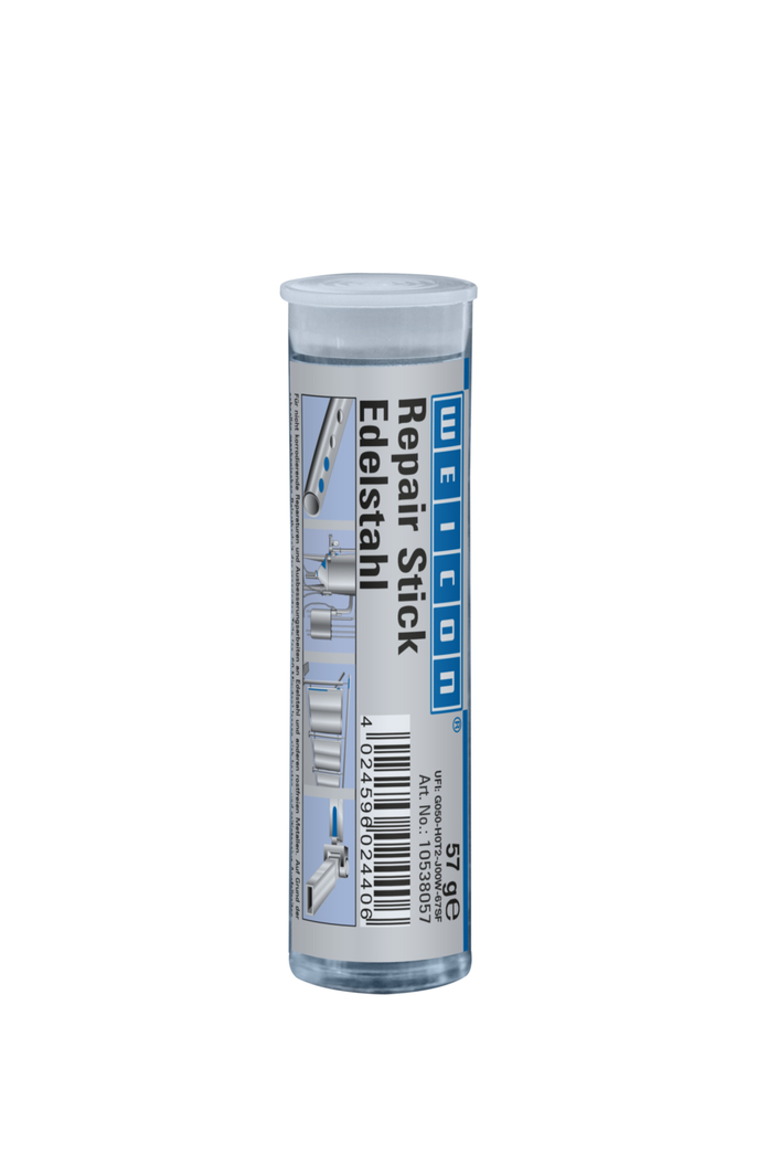 Repair-Stick Edelstaal | Reparatieplamuur, niet corrosief, met drinkwatergoedkeuring