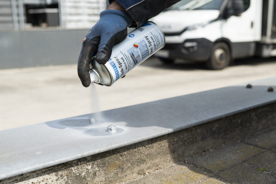 Zink Spray speciaal helder | Kathodische corrosiebescherming met goedkeuring voor de voedingssector