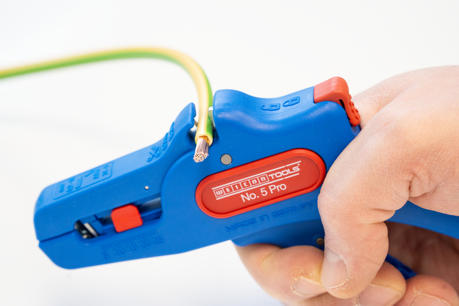 Afstriptang No. 5 Pro | voor alle gangbare flexibele en massieve geleiders | werkgebied 0,2 - 16,0 mm²