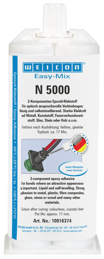 Easy-Mix N 5000 | Epoxylijm voor optisch veeleisende verbindingen