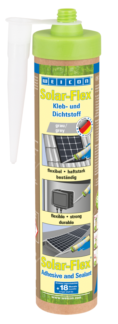 Solar-Flex® | Weerbestendige MS lijm en afdichtmiddel op polymeerbasis voor zonne-energietoepassingen
