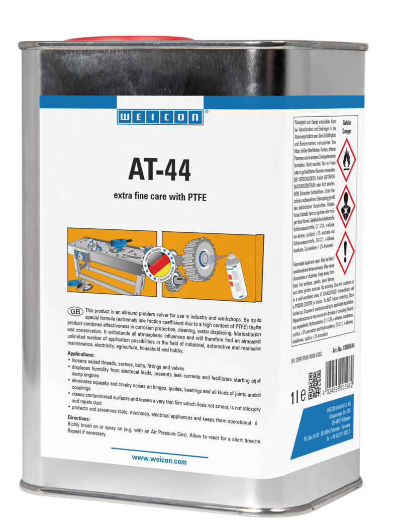 AT-44 | Siliconenvrije multifunctionele spray met PTFE