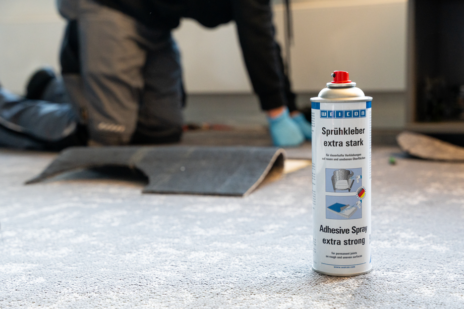 Lijmspray extra sterk | Verspuitbare contactlijm voor sterke en duurzame verlijming van vilt, kunstleer en isolatiematerialen