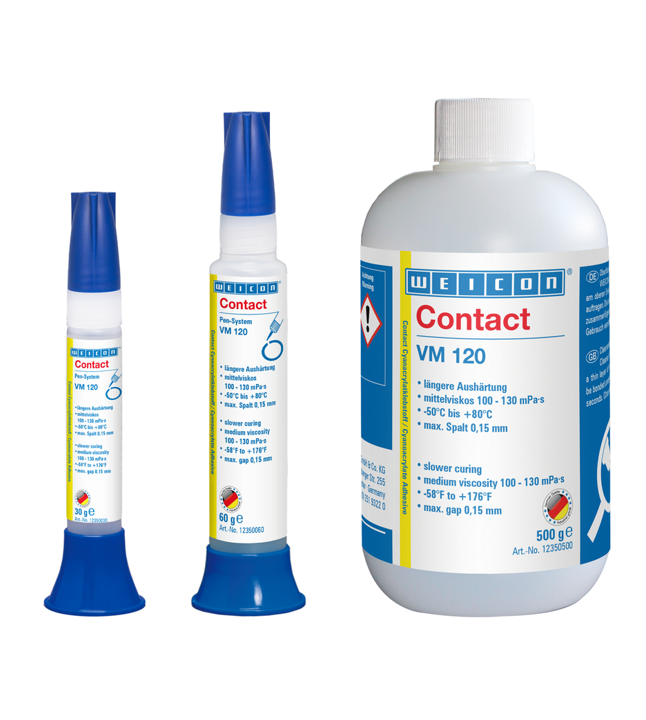 VM 120 Cyanoacrylaatlijm | superlijm met lage viscositeit voor metaal