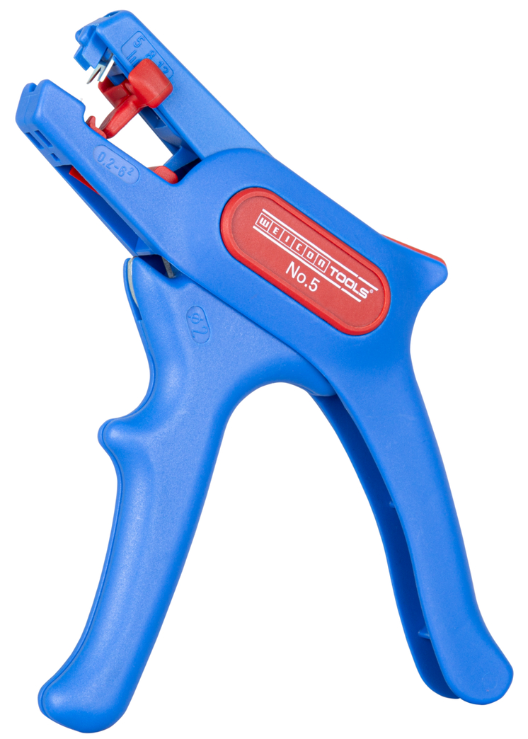 Striptang No. 5 | voor alle gangbare flexibele en massieve geleiders | werkgebied 0,2 - 6,0 mm² Striptang No. 5 | voor alle gangbare flexibele en massieve geleiders | werkgebied 0,2 - 6,0 mm²