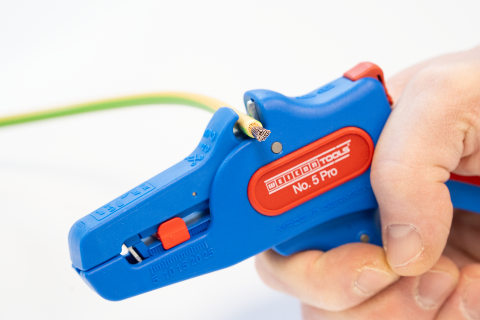 Afstriptang No. 5 Pro | voor alle gangbare flexibele en massieve geleiders | werkgebied 0,2 - 16,0 mm²