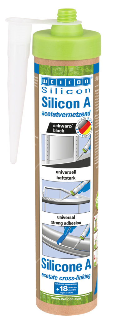 Siliconen A | acetaat-crosslinking en schimmelwerende afdichtingskit