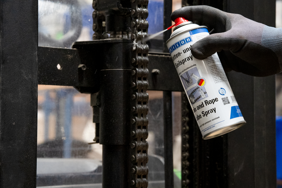 Ketting- en Kabelspray | transparant klevend smeermiddel