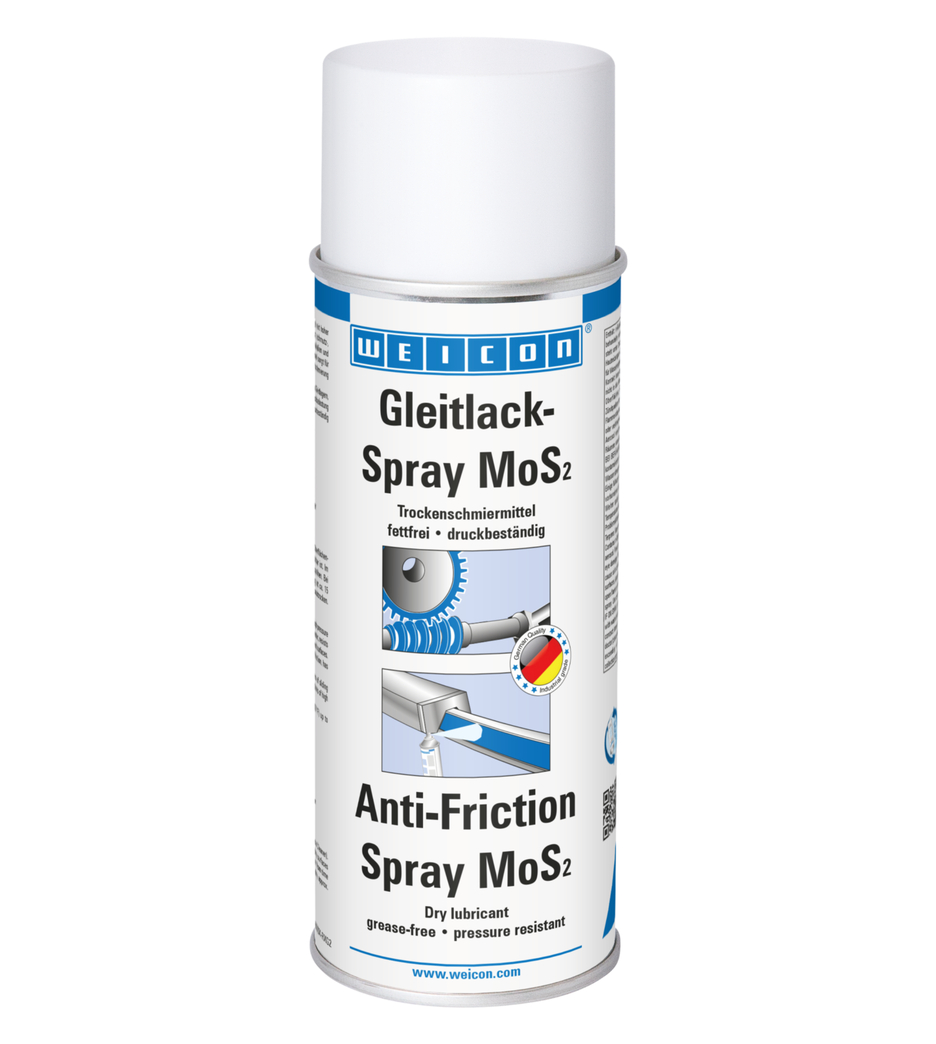 Glijlak Spray MoS2 | Droog smeermiddel