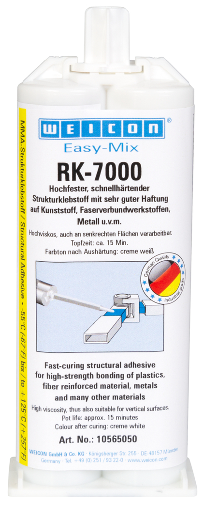 Easy-Mix RK-7000 | Langzaam uithardende acrylaat structurele lijm