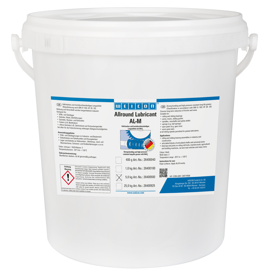 AL-M Duurzaam vet  | Duurzaam vet met MoS2
