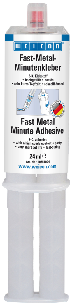 Fast-Metal minutenlijm | Vloeibare epoxyharslijm voor metaal Fast-Metal minutenlijm | Vloeibare epoxyharslijm voor metaal